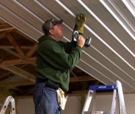 Демонтаж пластиковых панелей - вариант 3