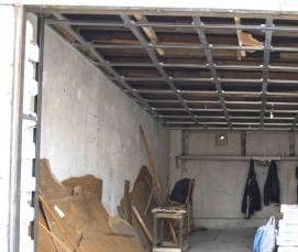 Демонтаж пластиковых панелей - вариант 2