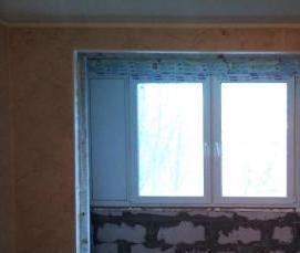 Демонтаж подоконного блока - модель 1