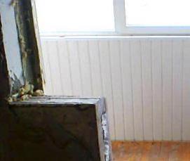 Демонтаж подоконного блока - модель 3