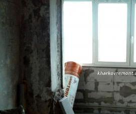 Демонтаж подоконного блока - модель 2