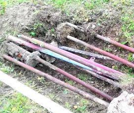 Демонтаж старого забора - вариант 3