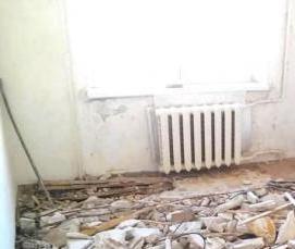 Демонтаж старых полов - модель 4