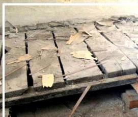 Демонтаж старых полов - модель 2