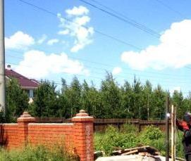 Демонтаж ворот - тип 1