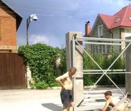 Демонтаж ворот - тип 2