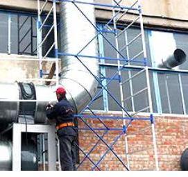 Демонтаж воздуховодов - модель 3