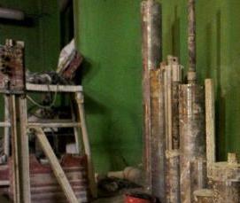 Демонтаж железобетонного фундамента - вариант 3