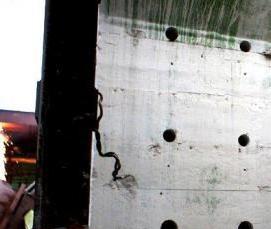 Демонтаж железобетонного фундамента - вариант 2