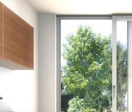 Деревянные окна на террасу на дачу - вариант 2