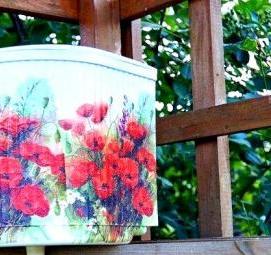 Деревянный умывальник для дачи - тип 3