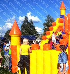 Детская горка башня - модель 3