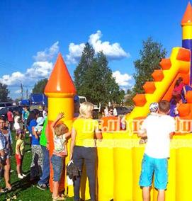 Детская горка башня - модель 2