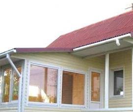 Дома щитовые сборные эконом-класса - модель 1