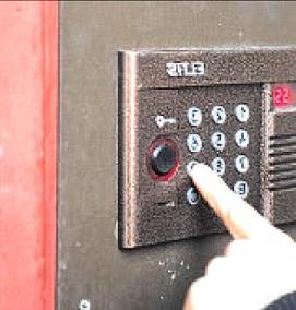 Домофон на подъезд - тип 1