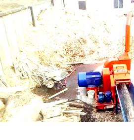 Дробилка для производства щепы - вариант 1