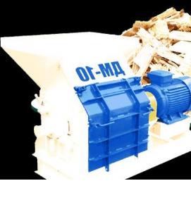 Дробилка для производства щепы - вариант 2