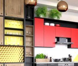 Дсп красного цвета - модель 2