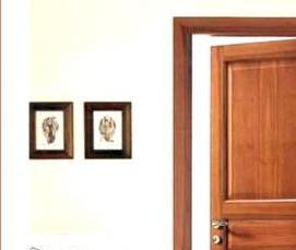 Дверь межкомнатная итальянский орех глухая - модель 4