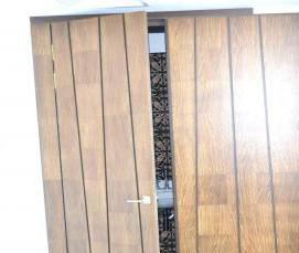 Дверь межкомнатная итальянский орех глухая - модель 3