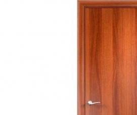 Дверь межкомнатная итальянский орех глухая - модель 2