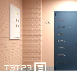 Дверь входная металлическая левая - вариант 1