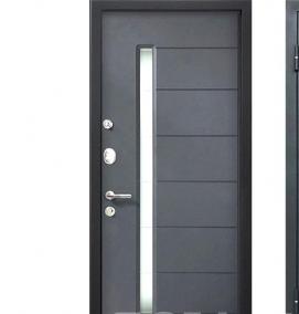 Дверь входная металлическая левая - вариант 3