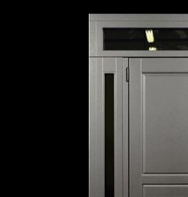 Дверь входная металлическая левая - вариант 2