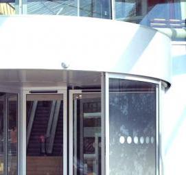 Двери автоматические раздвижные алюминиевые - модель 2