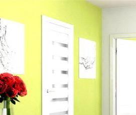 Двери белые межкомнатные двойные - тип 4