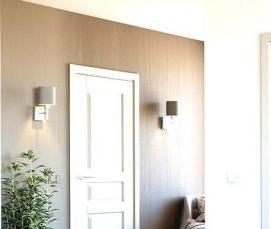 Двери белые межкомнатные двойные - тип 2