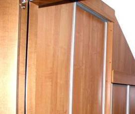 Двери купе из дсп - модель 1