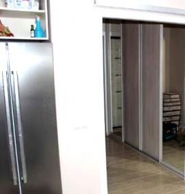 Двери купе с матовым стеклом - тип 2