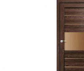 Двери межкомнатные дуб мокко - вариант 1