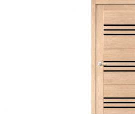 Двери межкомнатные дуб мокко - вариант 4