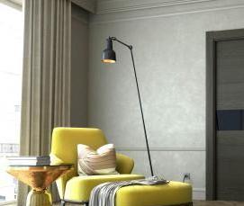 Двери межкомнатные серо коричневые - вариант 2