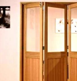 Двери межкомнатные складные и поворотные - тип 3
