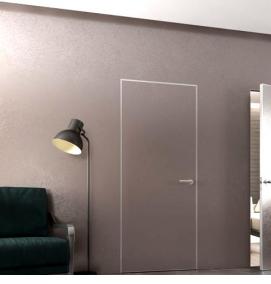 Двери межкомнатные со скрытыми наличниками - вариант 2