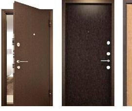 Двери входные металлические парадные - модель 1