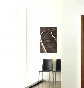 Двойная межкомнатная дверь со стеклом - модель 3