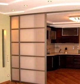 Двойные раздвижные двери - модель 1