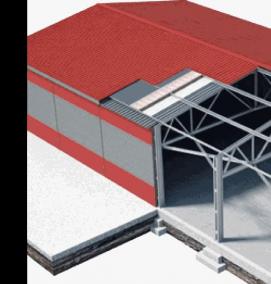 экструдированные сэндвич-панели - модель 1