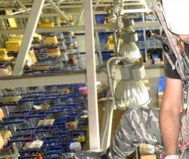 электромонтаж на высоте - тип 1