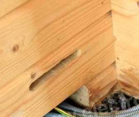 электромонтаж в щитовом деревянном доме - тип 2