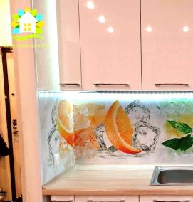 фартук для кухни из мдф - модель 4