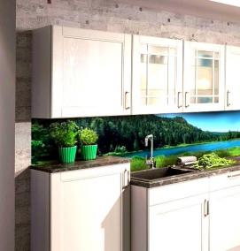 фартук для кухни из мдф - модель 3