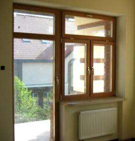 финские деревянные окна со стеклопакетом - вариант 4