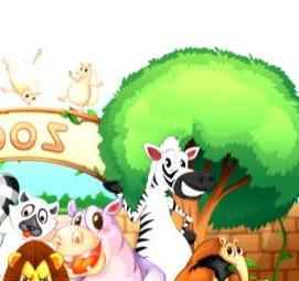 фотообои детские джунгли - модель 4