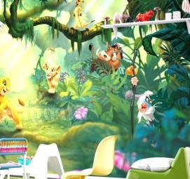 фотообои детские джунгли - модель 3
