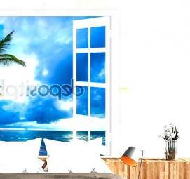 фотообои: открытое окно - вариант 4